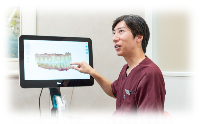 ドクターによるチェックの様子