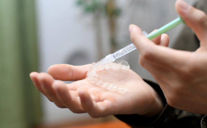 ホワイトニングとインビザラインを一緒にしたい