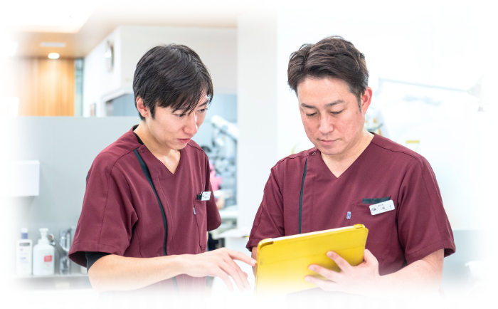 外科手術に頼らない矯正治療のイメージ