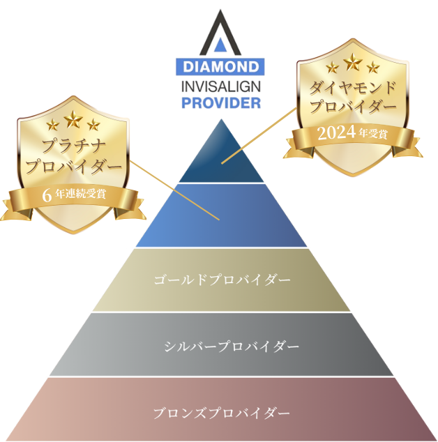 プロバイダーランクピラミッド