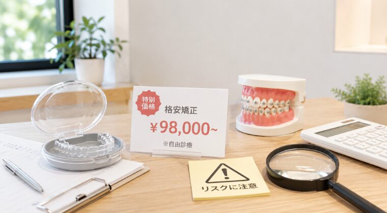 安い矯正のイメージ画